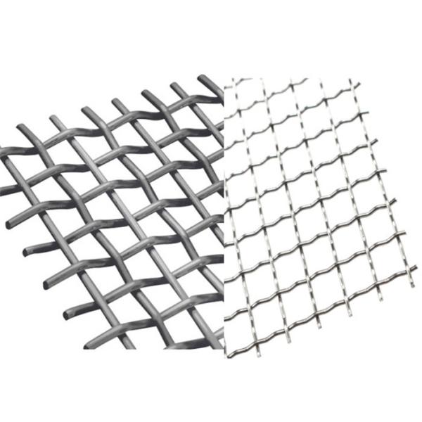 ячеистая сеть волнистой проволки апертуры высокуглеродистая стальная 12.7mm 30mm