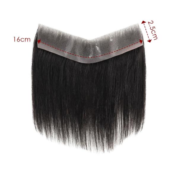Natural Hairline thin skin forehead toupee hairline for men natural and invisible men fringe