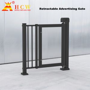 Industrial-grade 60W Brushless DC Motor 304 Stainless Steel Advertising Gate