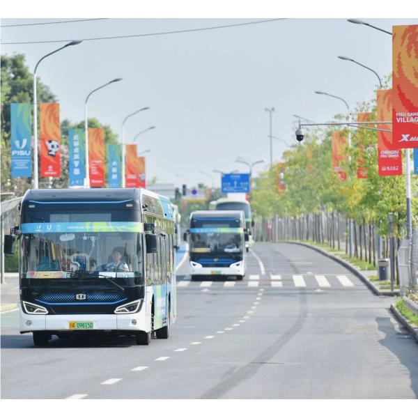 Electric Vehicles For City Bus With 94 Seats 20-30 Seats And 10.5 M Length