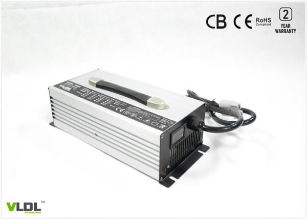 AC To DC Sealed Lead Acid Battery Charger , Portable 24V 45A Charger With LED Display