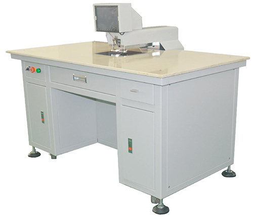 Ready to Ship CCD Guide Hole Punching Machine for Anodized Aluminium Nameplates