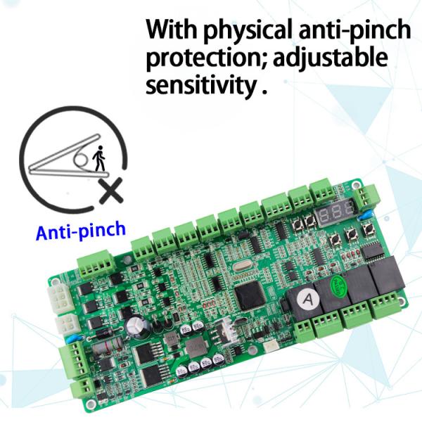 24V 150W Model With Physical Anti-pinch Function, Brushless Servo Controller For The Gate Machine