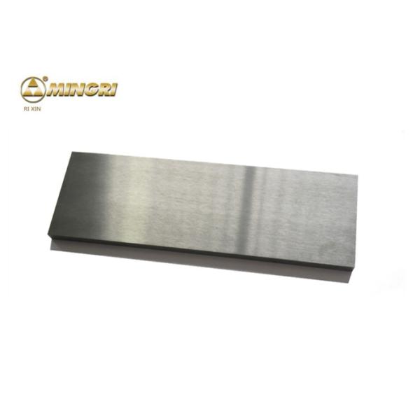 YG6 YM11 Unground Tungsten Carbide Wear Plate For Punching Die , Density 14.6