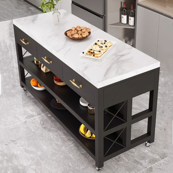 Wholesale Kitchen Restaurant Dining Side Table Storage Cabinet Backup Dining Table