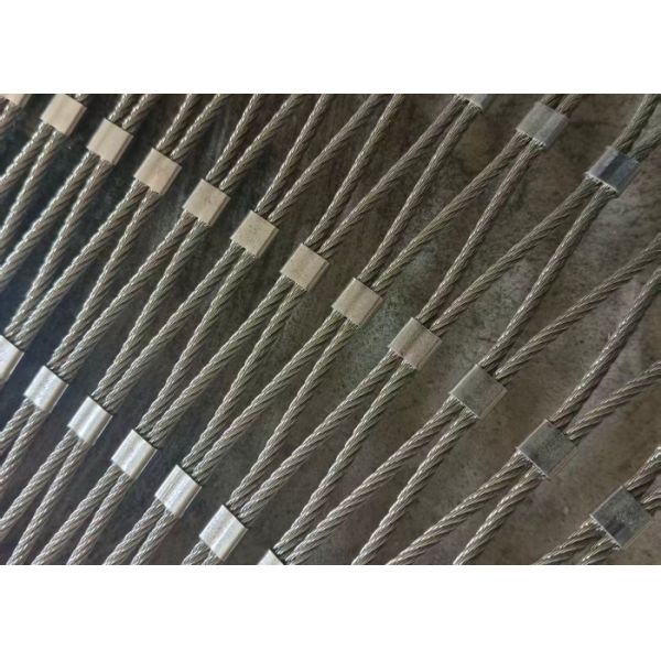 Ferrule SS316 Material X Tend wire rope mesh For fall prevention cE certified