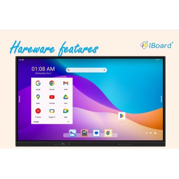 Goolge EDLA сертифицированный персонализированный функционный Android 13 IR 20 Touch Point D-LED интерактивный сенсорный экран дисплейный монитор