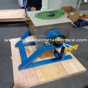 Утиля утюга средней частоты печи выплавки стали 25KW 5KG машина промышленного плавя
