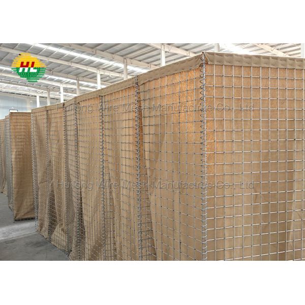 Ballistic Protection Defensive Barrier Perimeter Security Collapsible Barriers Container Hesco Gabions Walls For Bunkers Barrier