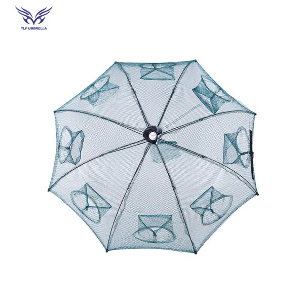 Double Knot Shrimp Cage Fishing Net Hand Cast Tool for Lobster Crab Eel Umbrella