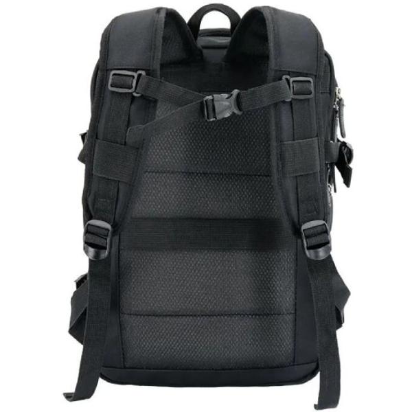 Mochila portátil personalizada Mochila de viaje Mochila negra Mochila para hombres