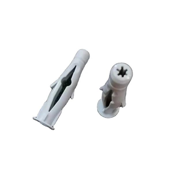Building Construction Ribbed Plastic Drywall Anchor Expansion Nail INCH Measurement System