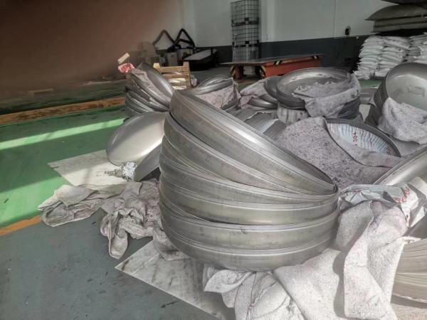 Tailored Polished Stainless Steel Conical Caps