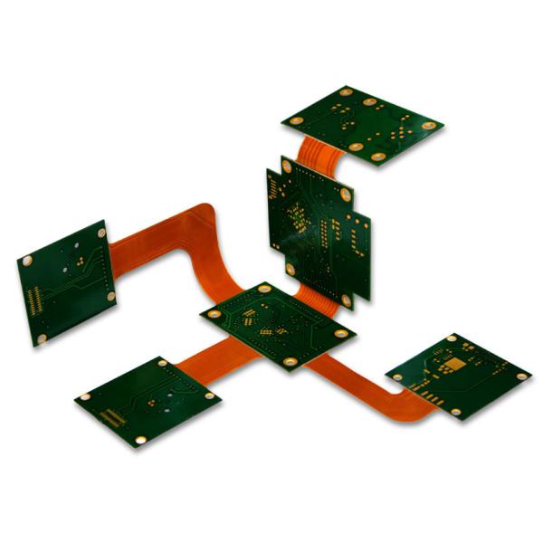 8 Layer Rigid Flex PCB / Multilayer PCB Board Design Customized
