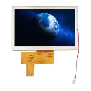 Écran LCD large température de 7 pouces 800x480 IPS TFT avec interface LVDS