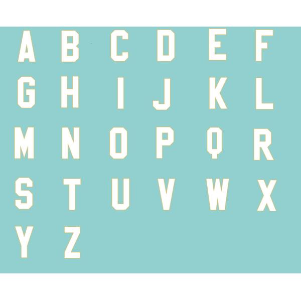 Washable Soccer Jersey Heat Transfer Numbers Flat Heat Transfer Numbers For