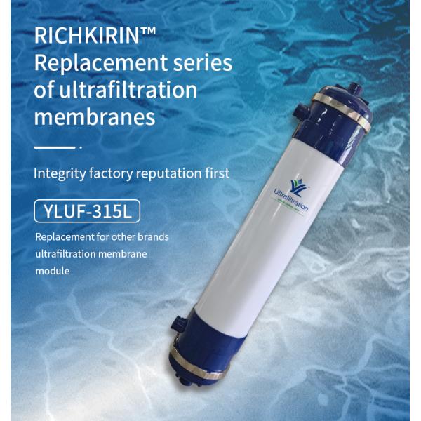 YLUF-315L Ultrafiltration Systems with PVDF UF Membrane PVC Manufacturer's 1-Year Warranty Water Machinery for Underground Water