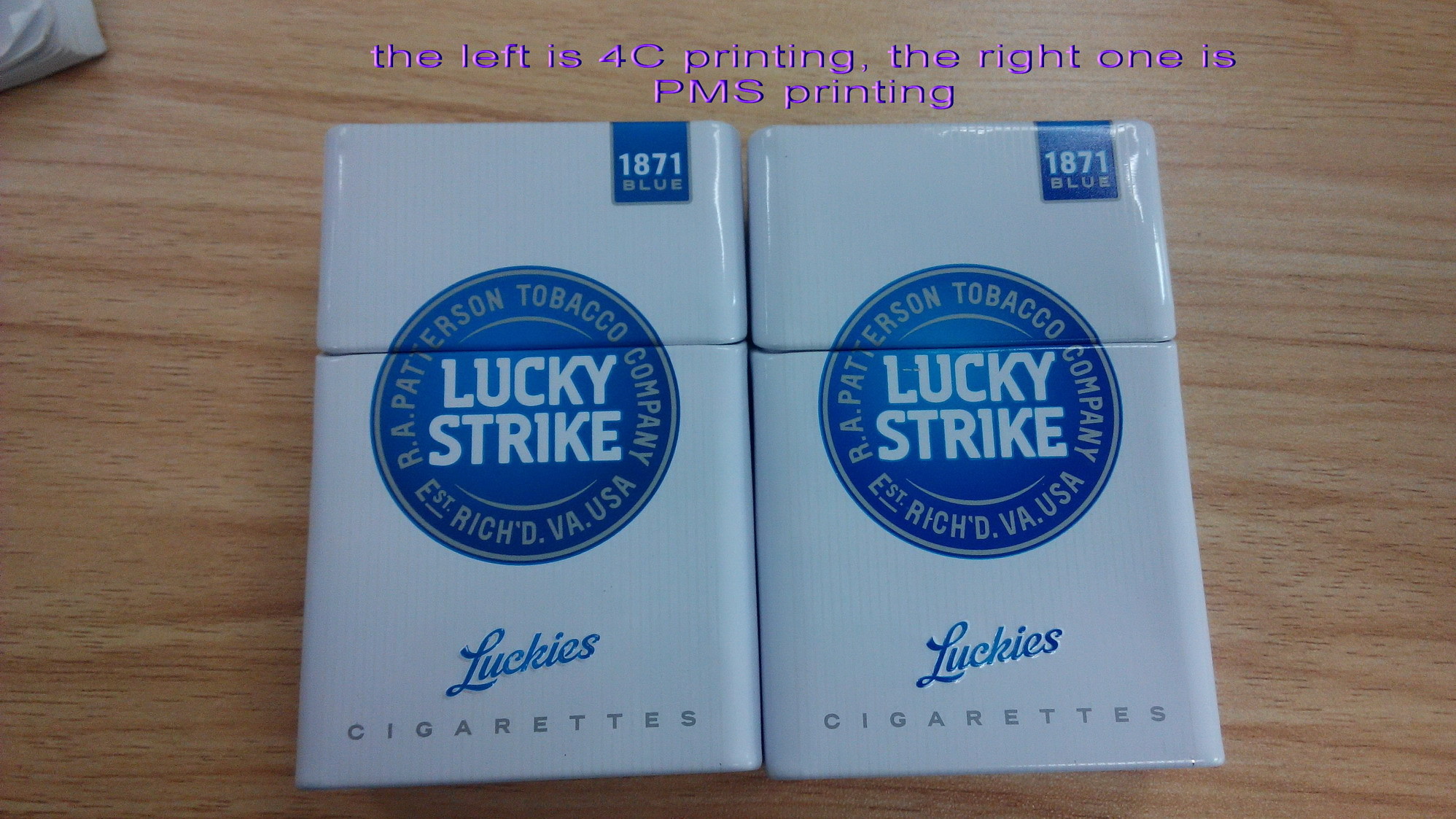 Custom Hinged Lid BAT Tobacco Cigarette Tin Can With Embossing For Hard Pack