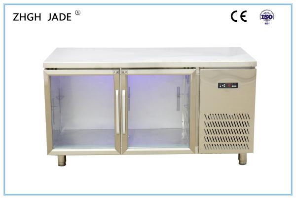 Refrigerador durável com luz azul, congelador de refrigerador anti-bacteriano leve azul
