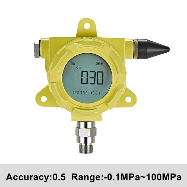 Battery Powered Wireless Pressure Recorder IP67 Protection Digital Pressure Sensor