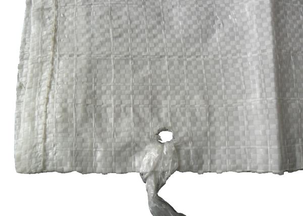 Custom PP Woven Sand Bag Sacks / Beige Woven Polypropylene Bags 25kg