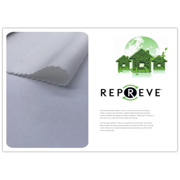 100D 2/2 Twill 95% Recycled Polyester 5% Spandex GRS 4 Way Stretch 125GSM Sweatpants Fabric