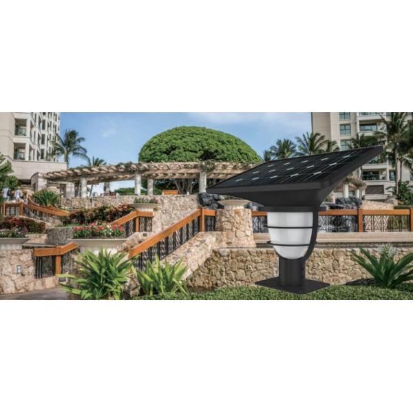 210lm / W Solar Powered LED Yard Lights 50000hrs Lifespan With LiFePO4 Battery