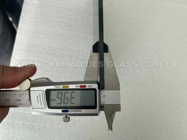 Resistente UV do vidro cerâmico da tela de seda da frita 6mm para o gás Cooktop