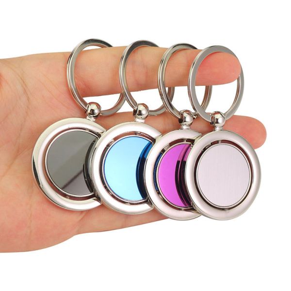 Fashion Vintage Metal Carabiner Keychain Custom 2D 3D Logo Engraving Lightweight Zinc Alloy Saudi Arabia Travel Souvenir