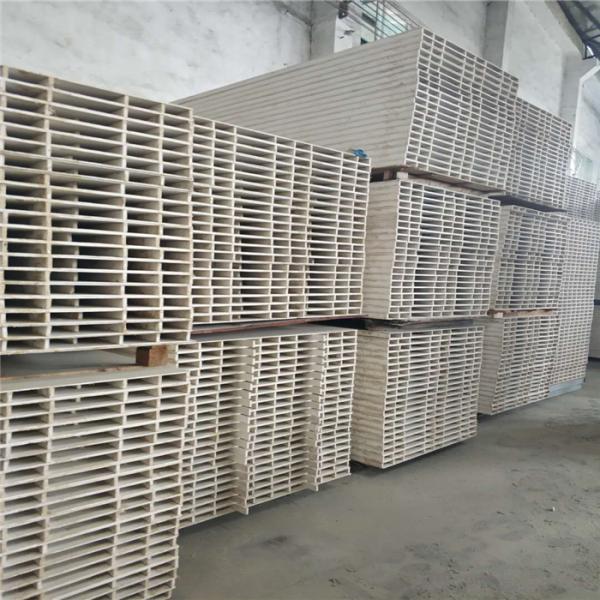 sound insulation grey white magnesum oxide sandwich panel 5950 x 1150 x 50mm