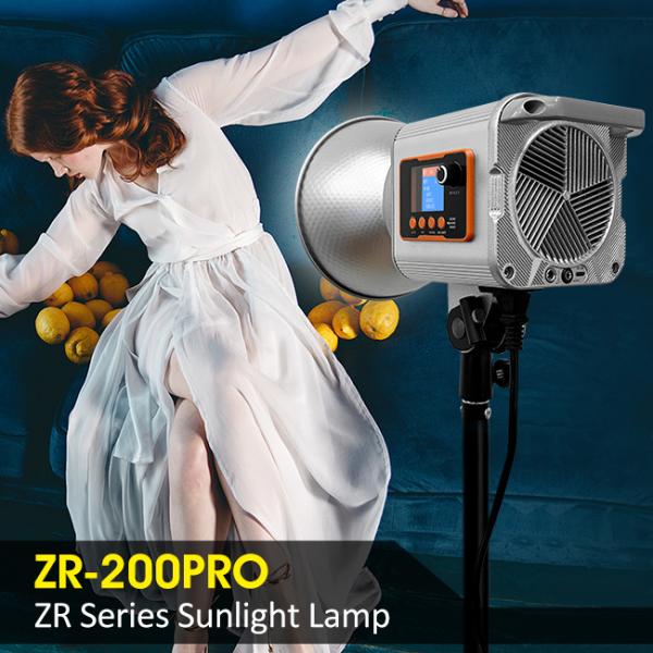 Yidoblo 卸売価格 ZR-200PRO 200w 明るさ ディムブル LED COB ライト フォトグラフィー ライト Vlog Fill ライト ライブストリーム