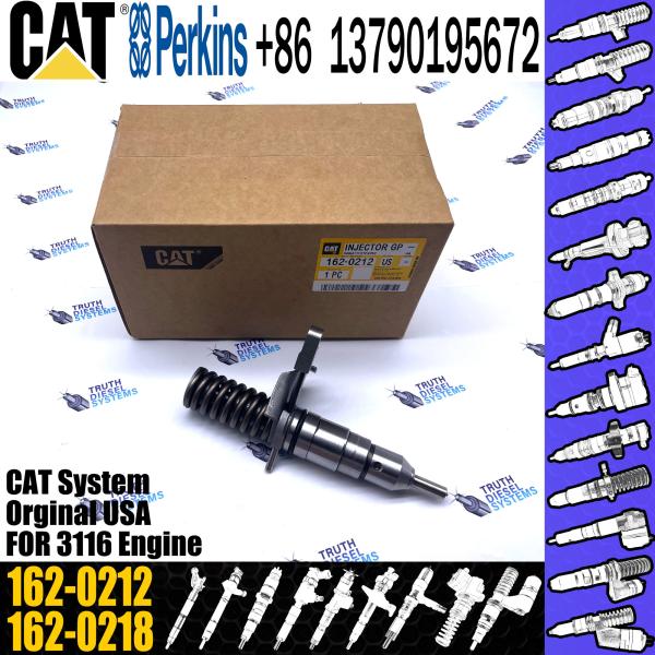 162-0212 bomba 162 do injetor de combustível 127-8222 pulverizador comum 1620212 1278222 da bomba do trilho 0212 127 8222 para Cat Excavator
