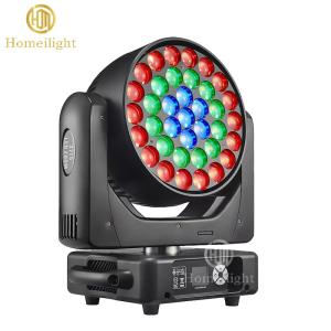Alta luminosidade 37x15W Beam Wash Moving Light 37x15W RGBW 4in1 Stage Light