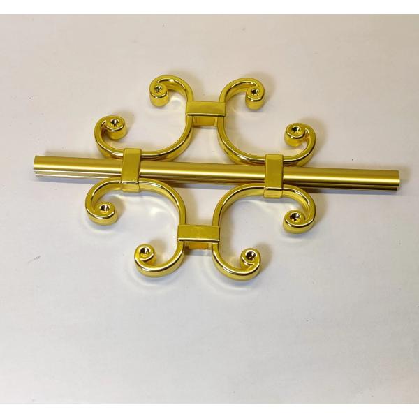 UV Proof 76*55mm Georgian Bar For PVC Casement Window