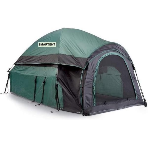 2-человек Внешняя быстрая установка Двухцветный водонепроницаемый полиэстер пикап грузовик Кампинговая палатка с стекловолокнистыми столбами