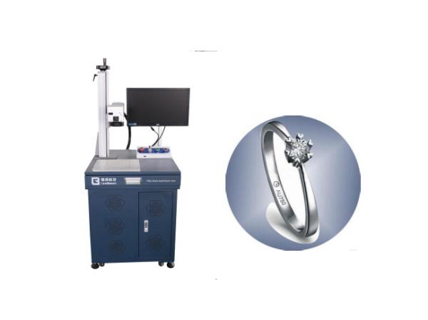 Stainless Steel Fiber Laser Engraving Machine For Sanitary Ware / Integrated Circuit IC