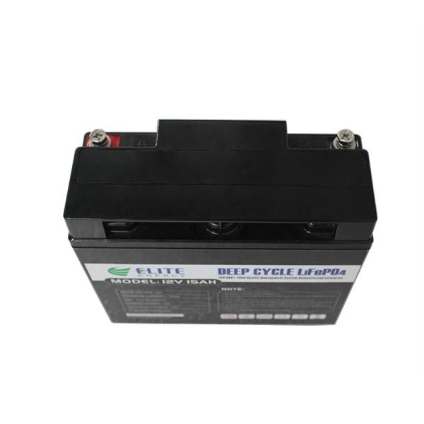 Пакет литий-ионного аккумулятора ESS LiFePO4 перезаряжаемые 12V 15Ah изготовленный на заказ