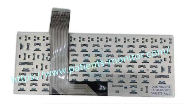 Medical Laptop Keyboard For GE LOGIC F8 Ultrasound System D0K-V6227H Medically Integrated Keyboard Without Numeric Keypad