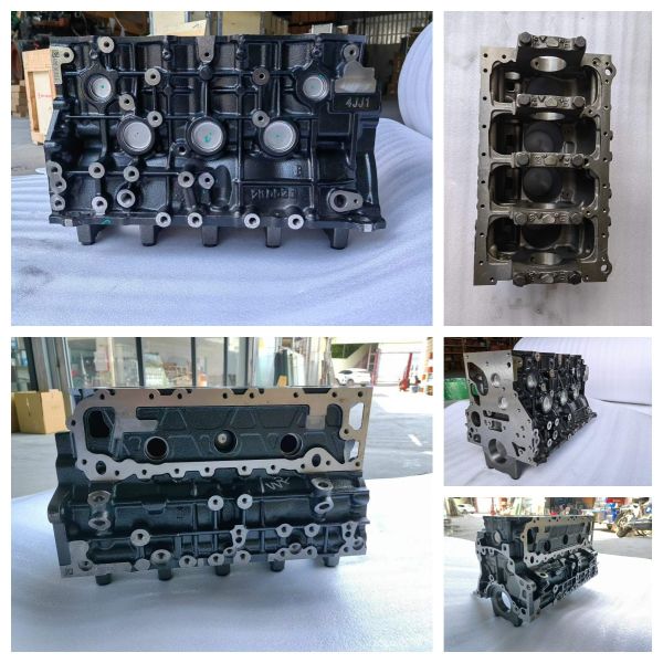 For ISUZU Excavator Engine Parts 4JJ1 4HG1 4HF1 4HK1 Engine Cylinder Block 4JJ1  Block Cylinders