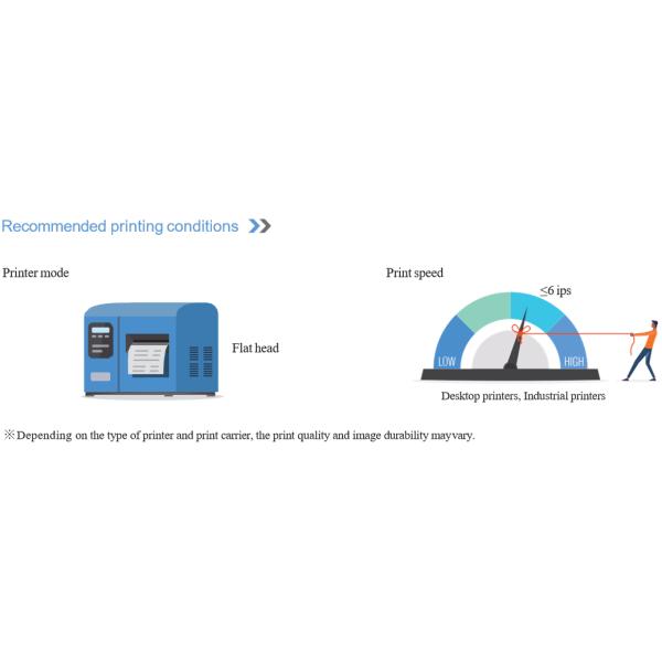 Internationally Renowned Washing Label Foil Ribbon Resin Ribbon for Printer Ribbons