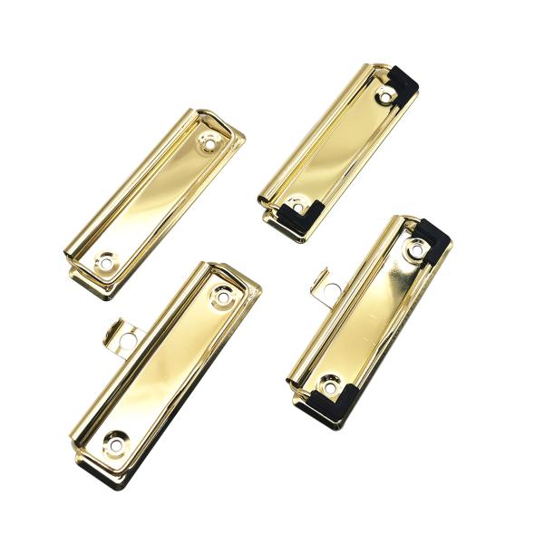 Metal Drawing Board Clips Notepad Clip Board Clip Gold For Office