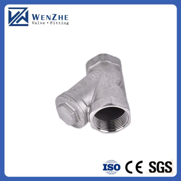 Acier inoxydable 201/304 Filtre féminin de type Y DN50 pour une filtration optimale