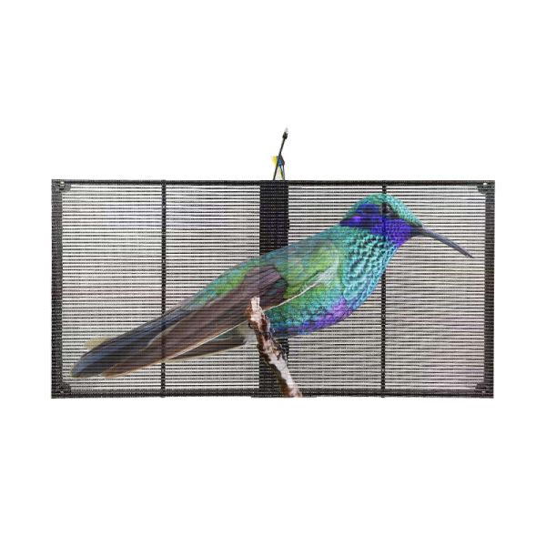 YUYI P3.91-7.82 High Transparency Lightweight and Durable Low Power Consumption Transparent LED Screen for Indoor Applications