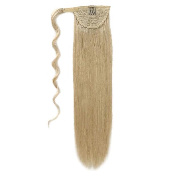 Straight Human Hair Ponytail Extension PE-230829 20 Inch Kinky Straight/Curly Ponytail