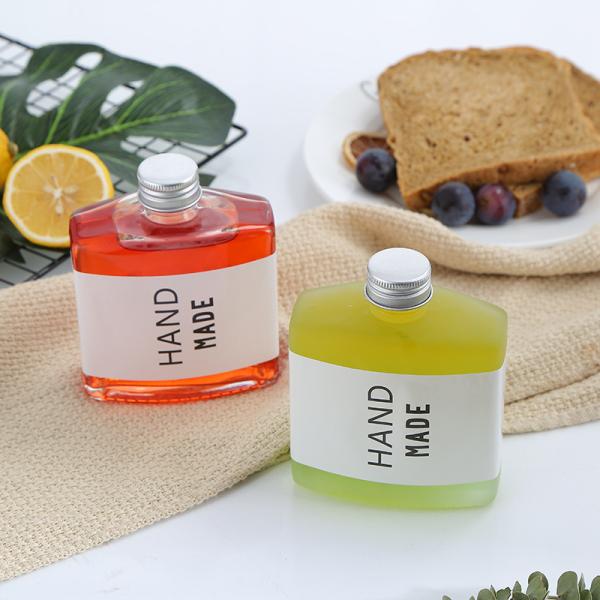 200мл бутылка БПА напитка квадрата 12 Оз стеклянная освобождают для на открытом воздухе портативной машинки пикника