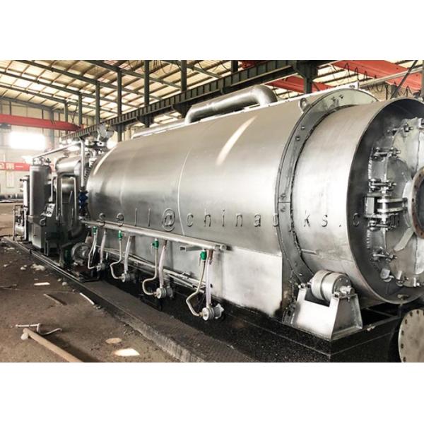ISO 9001 Anaerobic Pyrolysis Medical Plastic Waste Recycling Plant