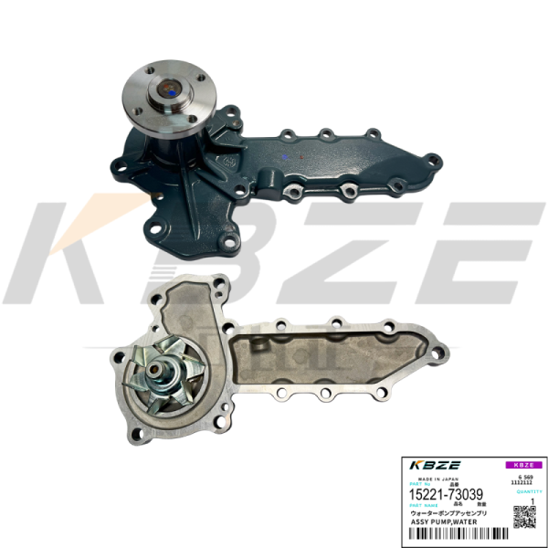 KBZE 15221-73039 KUBOTA D1703 V2203 V2403 ENGINE WATER PUMP FOR U40 U50 KX151 KX161