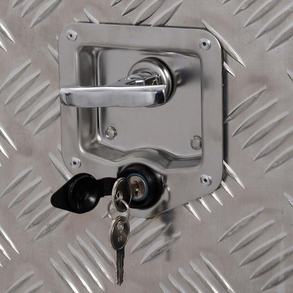 Сваренные резцовые коробки стороны тележки шкафа хранения алюминиевые Локабле для безопасности