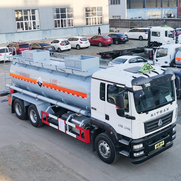 Urban Hazardous Chemicals Transportation Corrosive Tanker Gross Vehicle Weight 5-10T
