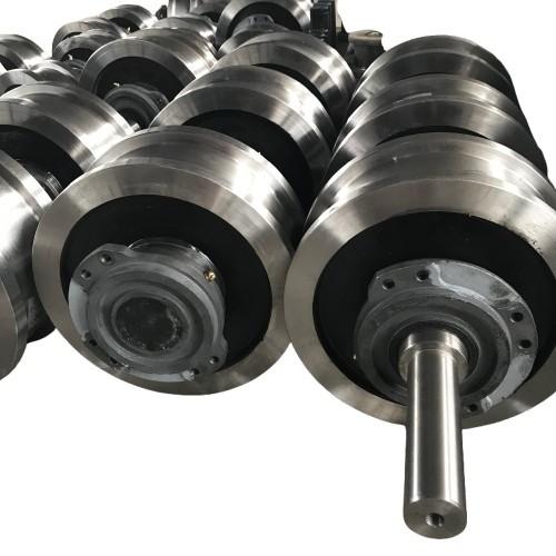 Warehouses Factories 160mm Bridge Gantry Crane Wheel Double Flange